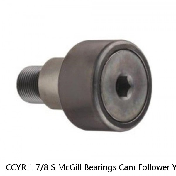 CCYR 1 7/8 S McGill Bearings Cam Follower Yoke Rollers Crowned  Flat Yoke Rollers