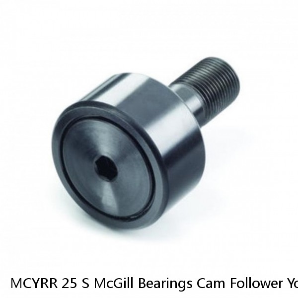 MCYRR 25 S McGill Bearings Cam Follower Yoke Rollers Crowned  Flat Yoke Rollers