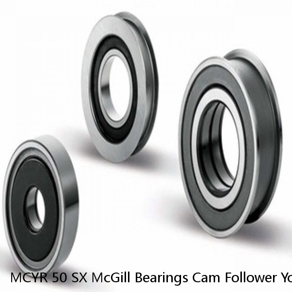 MCYR 50 SX McGill Bearings Cam Follower Yoke Rollers Crowned  Flat Yoke Rollers