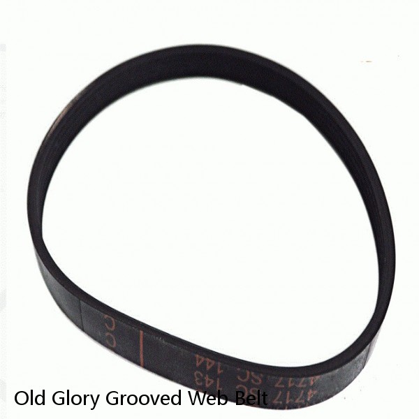 Old Glory Grooved Web Belt