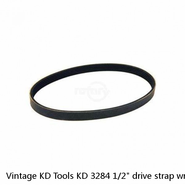 Vintage KD Tools KD 3284 1/2" drive strap wrench with grooved belt for pulleys
