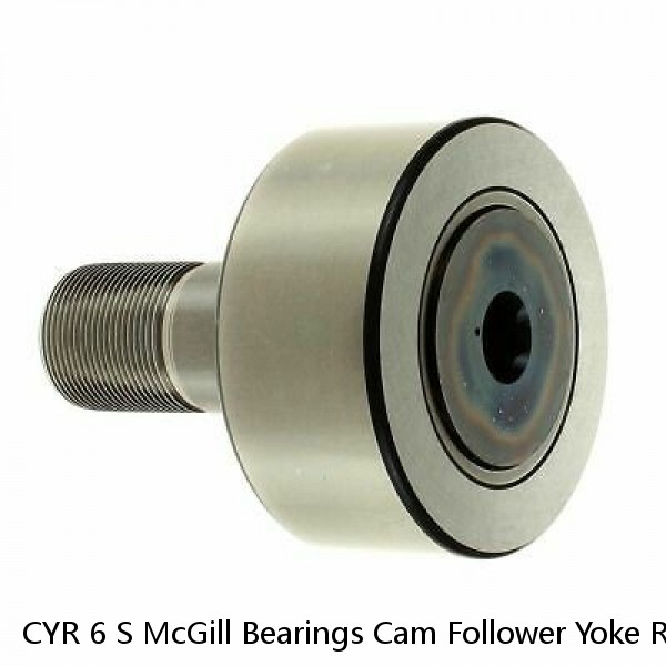 CYR 6 S McGill Bearings Cam Follower Yoke Rollers Crowned  Flat Yoke Rollers #1 small image