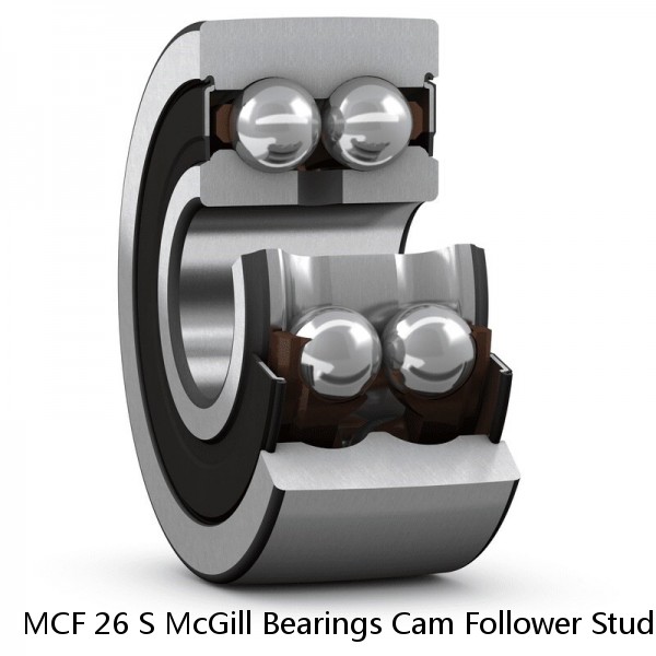 MCF 26 S McGill Bearings Cam Follower Stud-Mount Cam Followers #1 small image