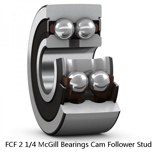 FCF 2 1/4 McGill Bearings Cam Follower Stud-Mount Cam Followers Flanged Cam Followers #1 small image