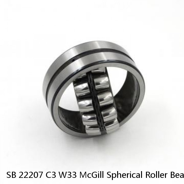SB 22207 C3 W33 McGill Spherical Roller Bearings #1 small image
