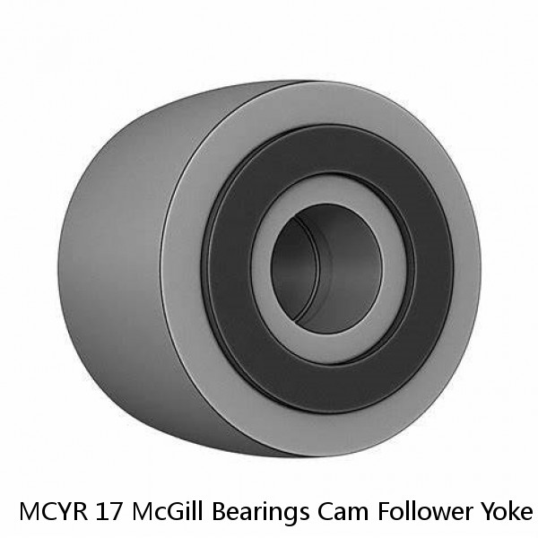 MCYR 17 McGill Bearings Cam Follower Yoke Rollers Crowned  Flat Yoke Rollers #1 small image