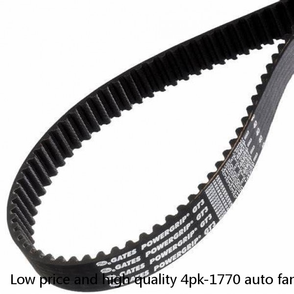Low price and high quality 4pk-1770 auto fan belt rubber V-belt #1 small image