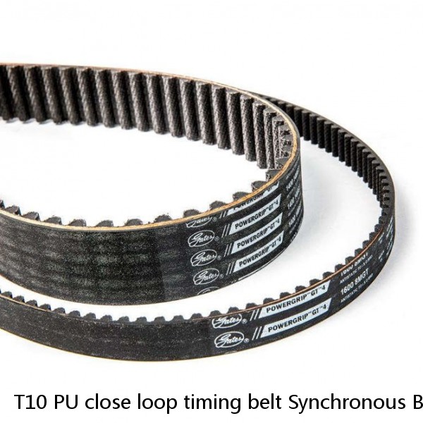 T10 PU close loop timing belt Synchronous Belt