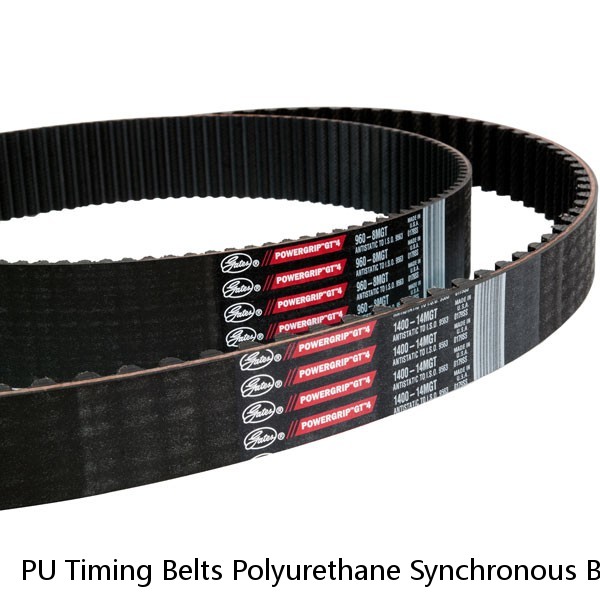 PU Timing Belts Polyurethane Synchronous Belts ATK10 for Glass Edging Machine #1 small image