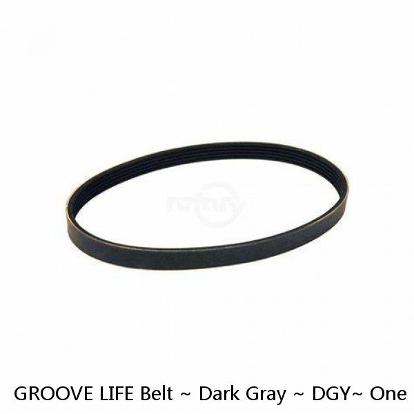 GROOVE LIFE Belt ~ Dark Gray ~ DGY~ One Size Fits Most ~ NEW #1 small image