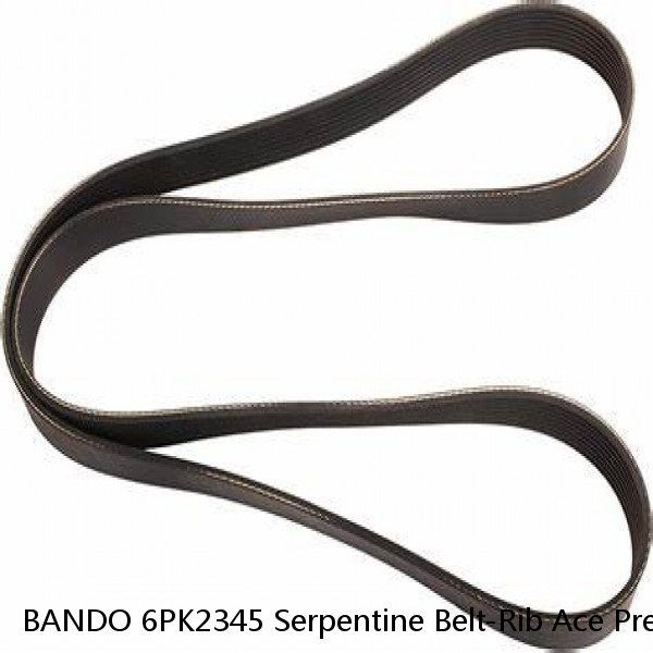 BANDO 6PK2345 Serpentine Belt-Rib Ace Precision Engineered V-Ribbed Belt 