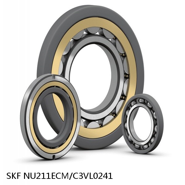 NU211ECM/C3VL0241 SKF insocoat bearing #1 image
