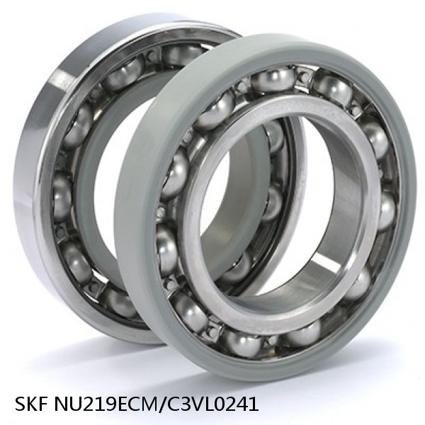 NU219ECM/C3VL0241 SKF Insulation on the inner ring Bearings #1 image