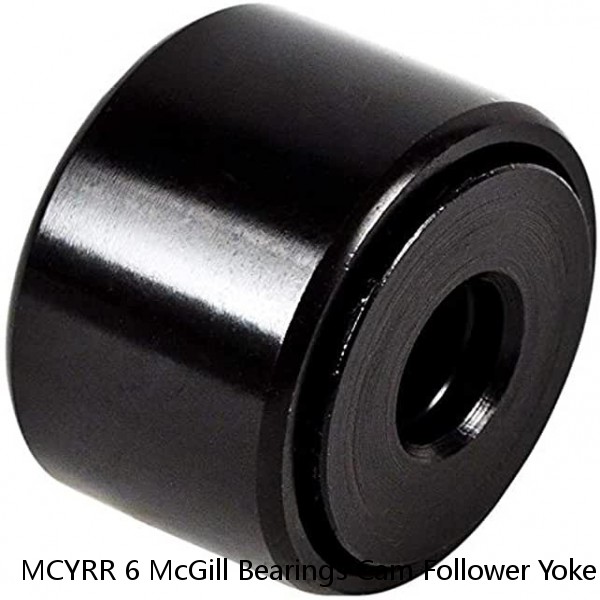 MCYRR 6 McGill Bearings Cam Follower Yoke Rollers Crowned  Flat Yoke Rollers #1 image