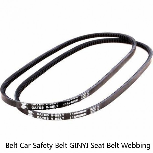 Belt Car Safety Belt GINYI Seat Belt Webbing Seat Safety Belt Durable Custom Woven Ribbon High Quality Car Safety Belt Webbing #1 image