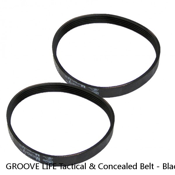 GROOVE LIFE Tactical & Concealed Belt - Black/Black #1 image